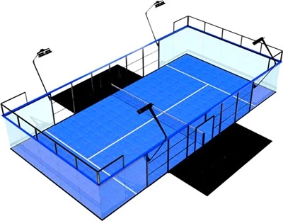 Terrain de padel panoramique 360